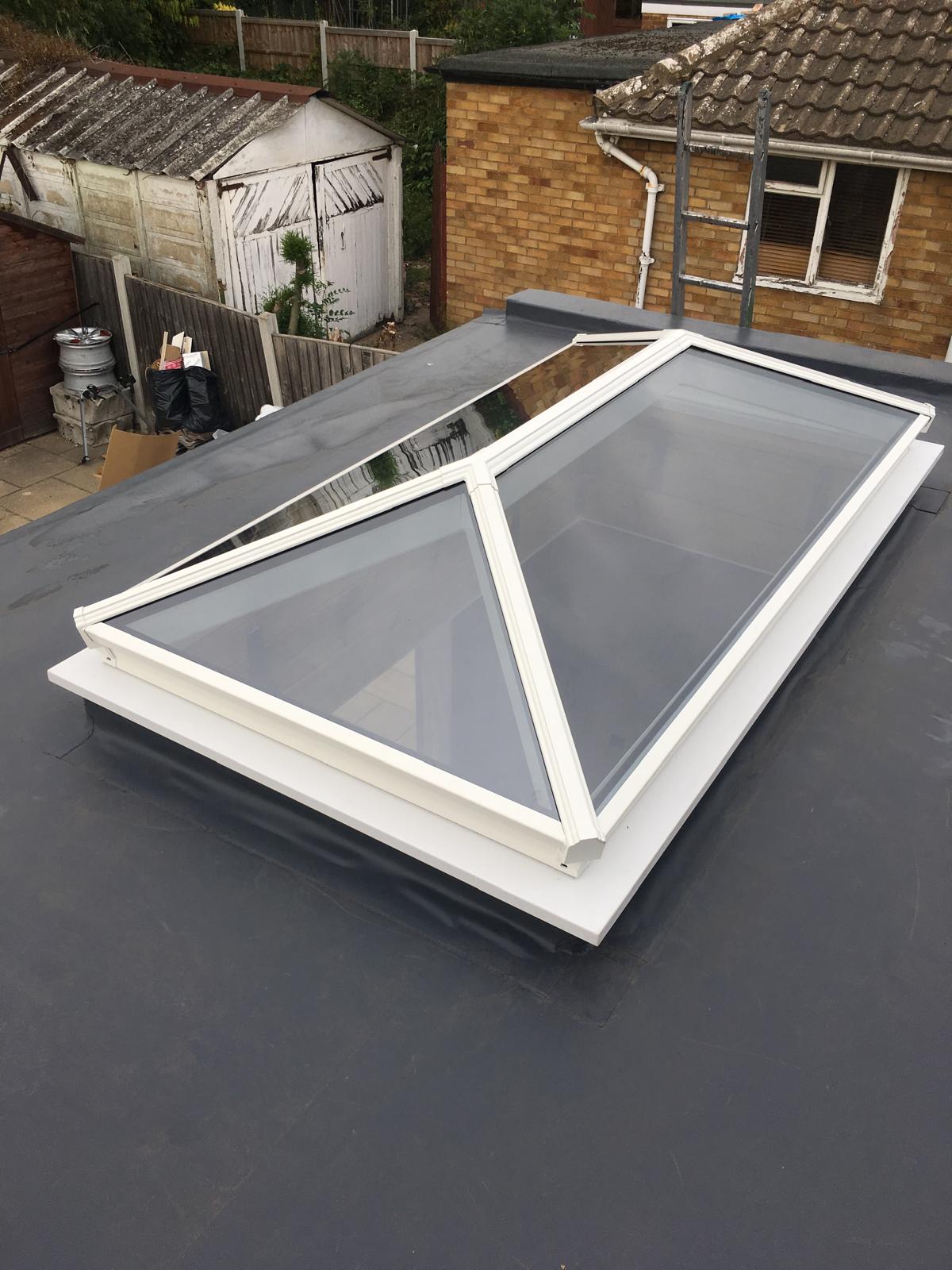 Roof lantern installation in Essex